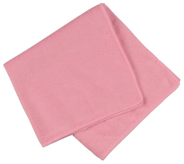 Mikrofasertücher Standard 40x40 cm Rot - 20 Stück